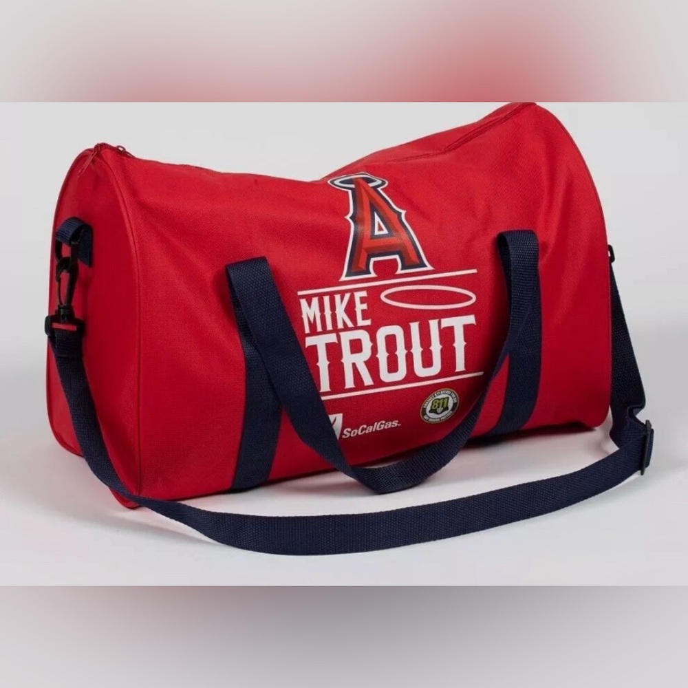 Angels Mike Trout Duffel Bag